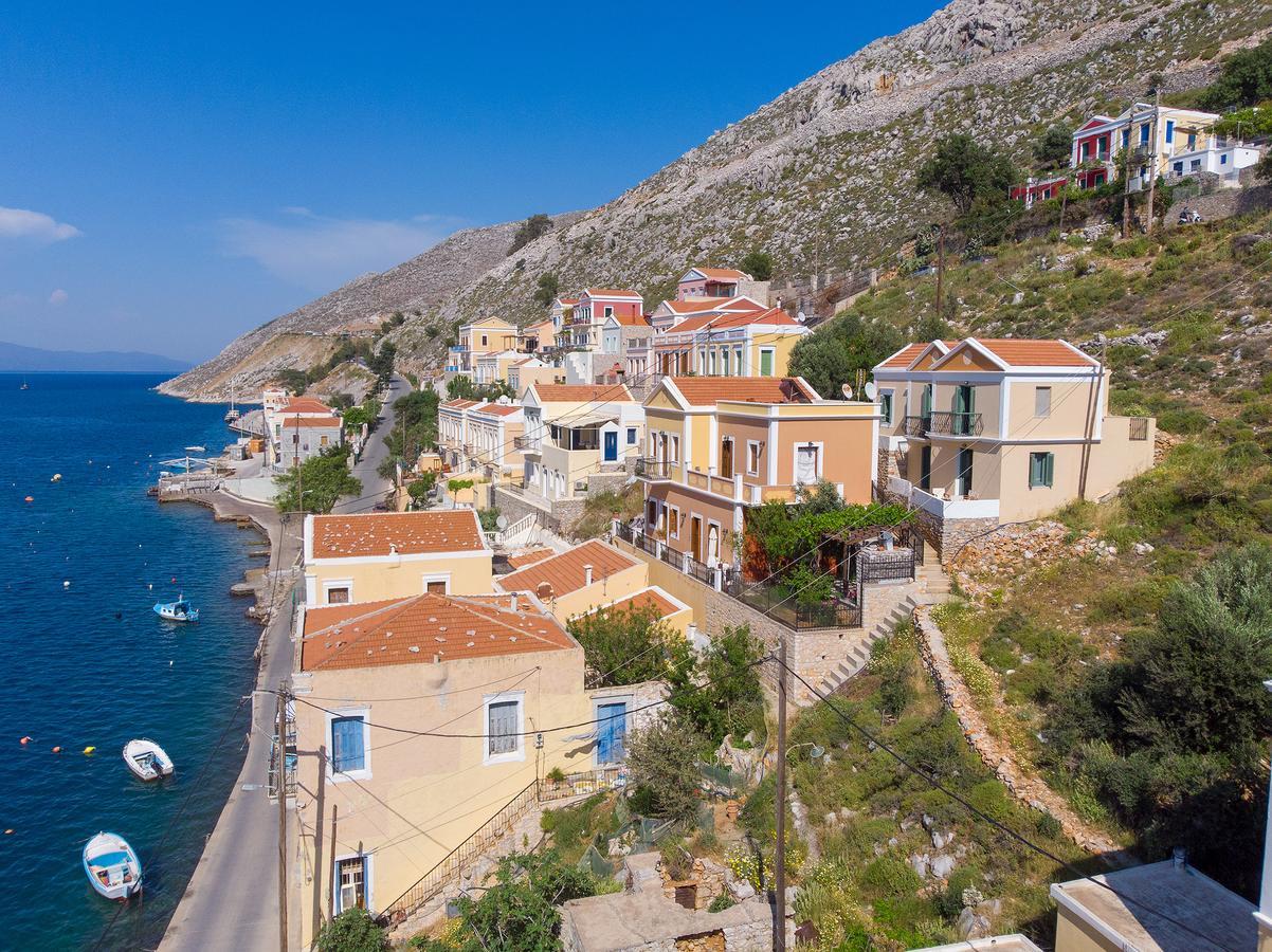 Blue Wave Astradeni House Villa Symi Exterior photo